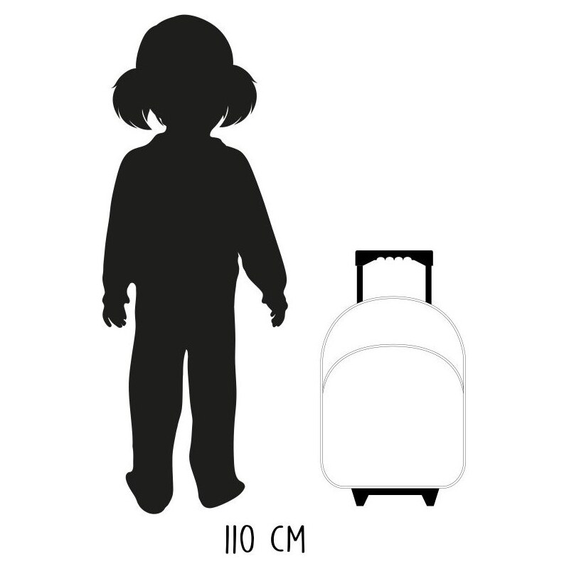 Vadobag Dětský cestovní kufr na kolečkách Mickey Mouse - Disney - 8L