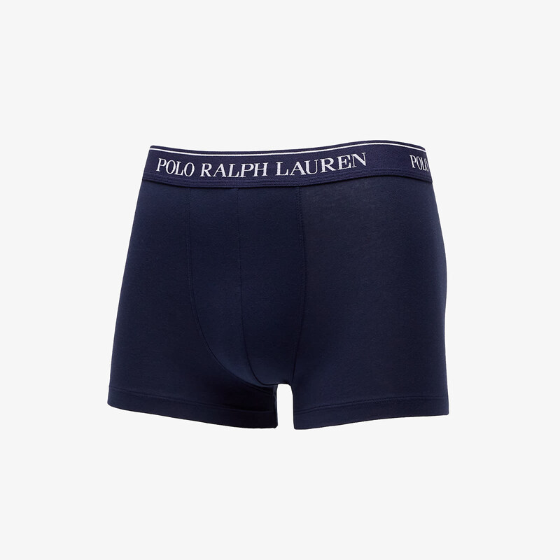 Boxerky Ralph Lauren Stretch Cotton Classic Trunk 5-Pack Red/ Grey/ Royal Game/ Blue/ Navy