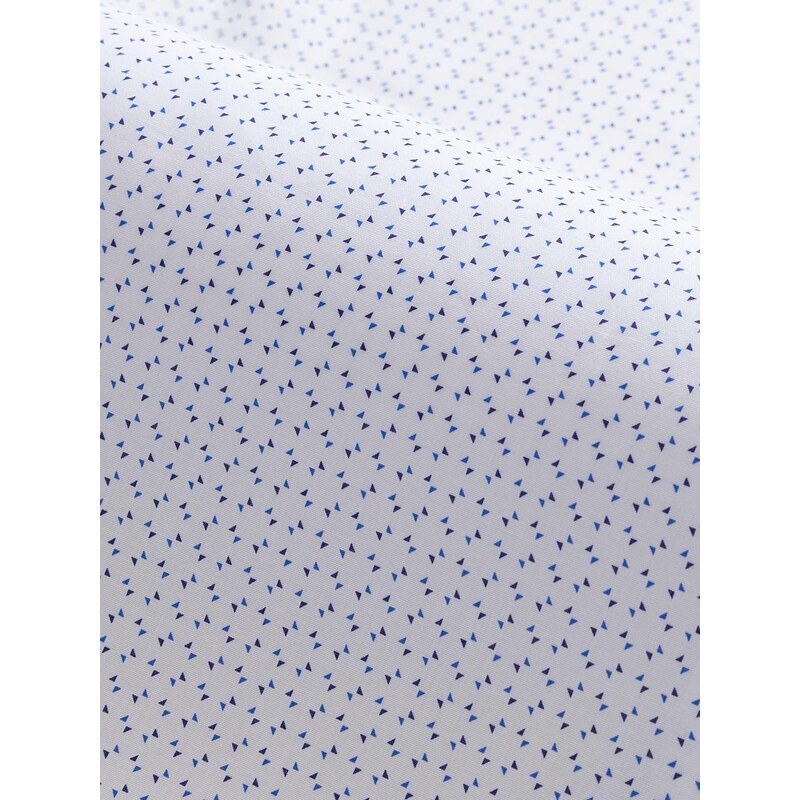 FERATT Pánská košile LUIGI MODERN modrý vzor