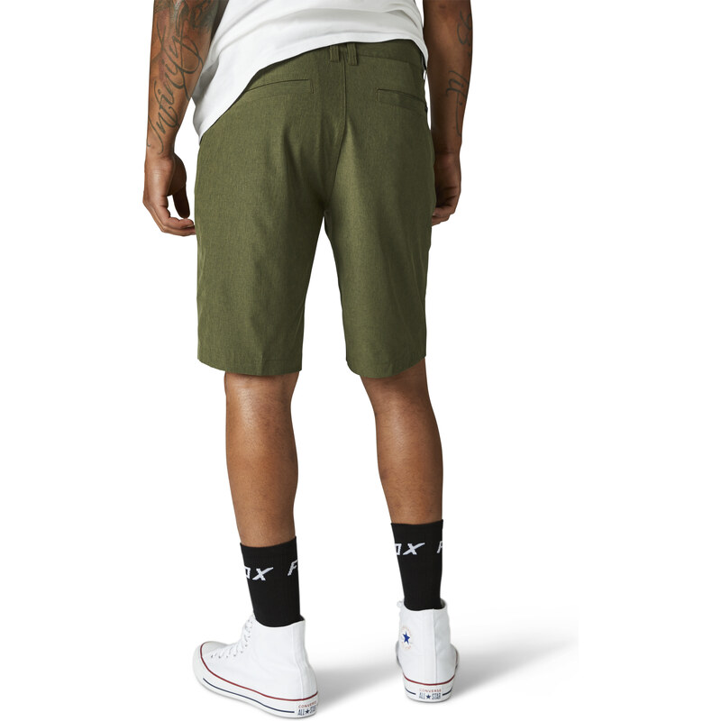 Pánské kraťasy Fox Essex Tech Stretch Short 21" Olive zelená