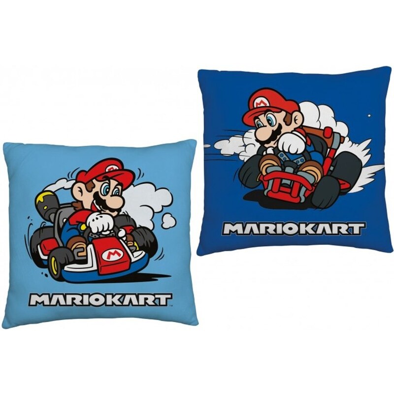 Halantex Oboustranný polštář Super Mario - Mario Kart
