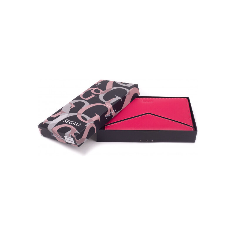 Dámská peněženka kožená SEGALI 7079 hot pink