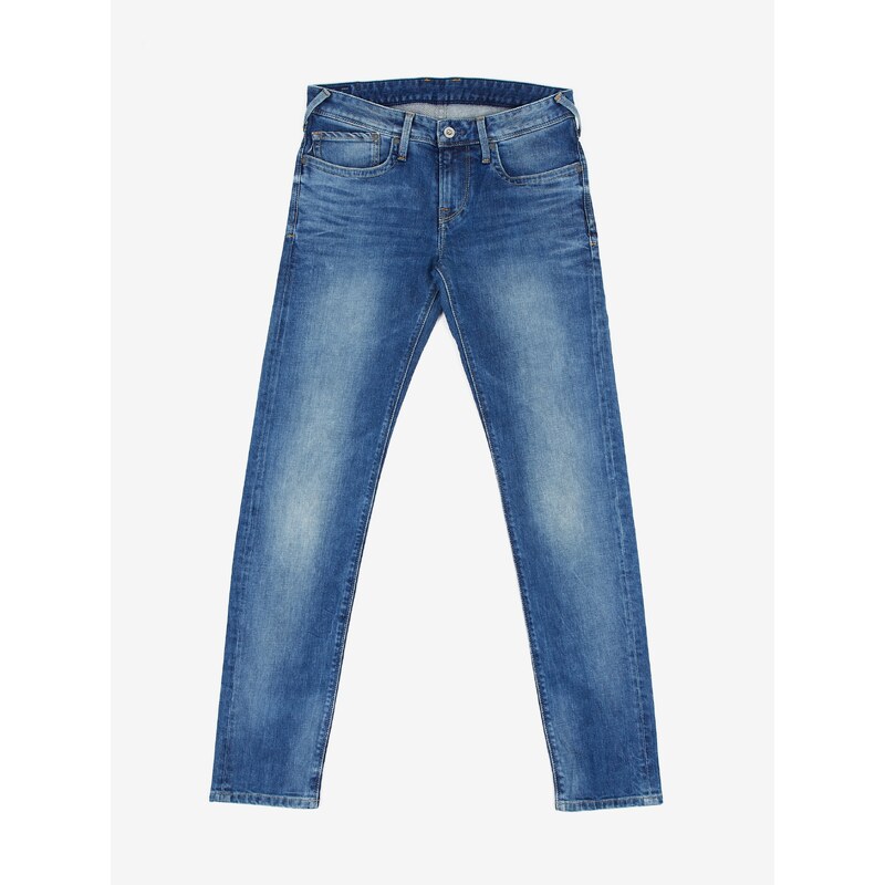 Modré pánské slim fit džíny Pepe Jeans Hatch - Pánské