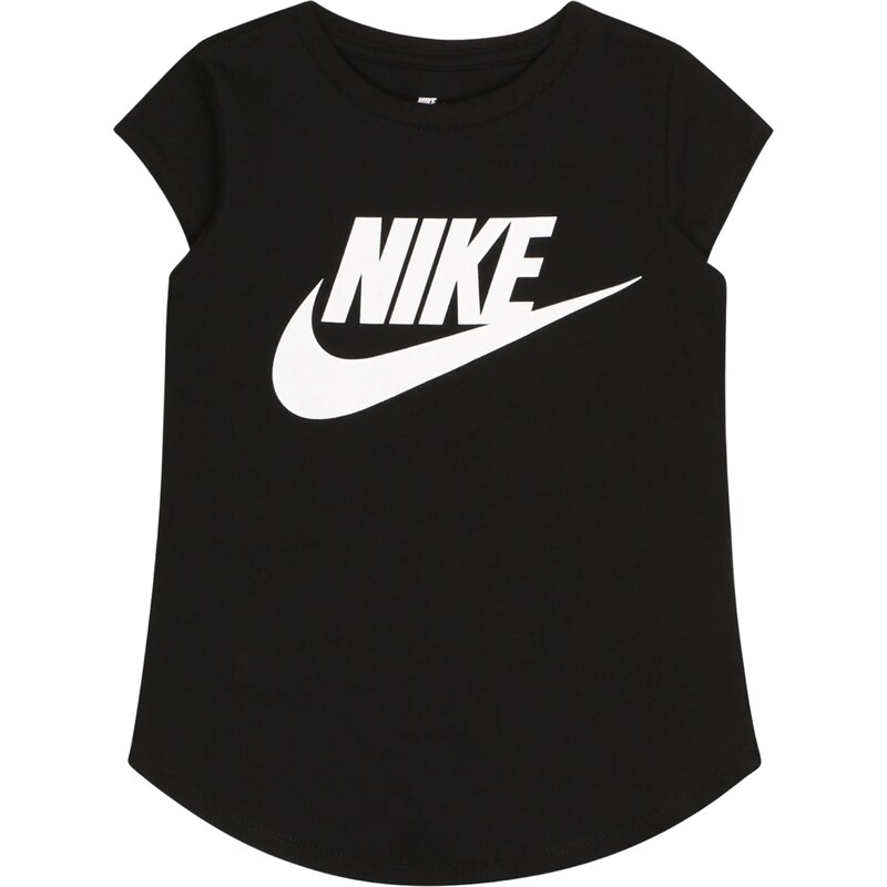 Nike Sportswear Tričko černá / bílá