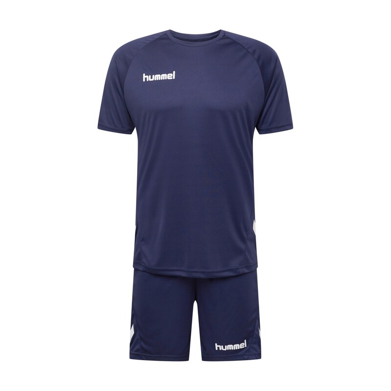 Hummel Tepláková souprava marine modrá / bílá