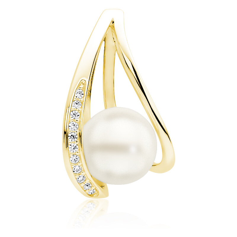 Olivie Stříbrný přívěsek PERLA GOLD 5948