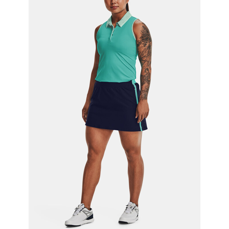 Under Armour Tílko UA Iso-Chill Sleeveless Polo-GRN - Dámské