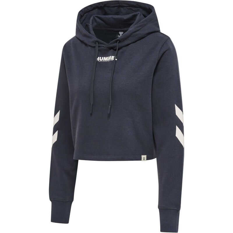 Hummel ikina s kapucí Huel LEGACY WOAN CROPPED HOODIE 212561-7429