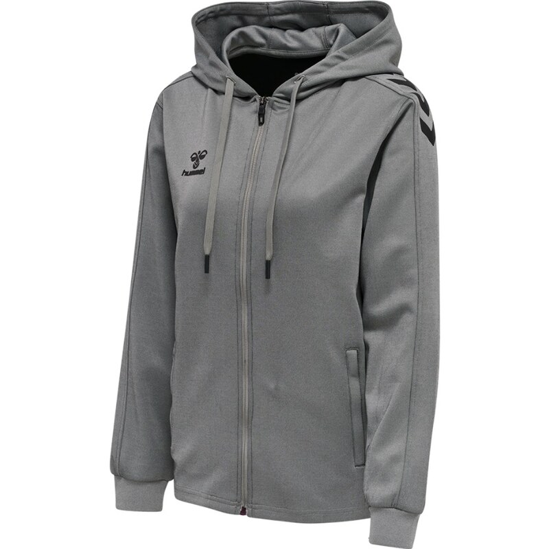 Hummel ikina s kapucí Huel CORE XK POLY ZIP HOOD SWEAT WOAN 212650-2006