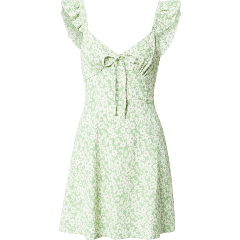 Dorothy Perkins Šaty pastelově zelená / offwhite