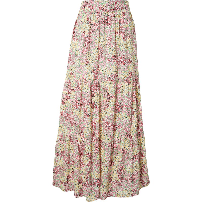Nasty Gal Sukně žlutá / zelená / pink / červená / bílá