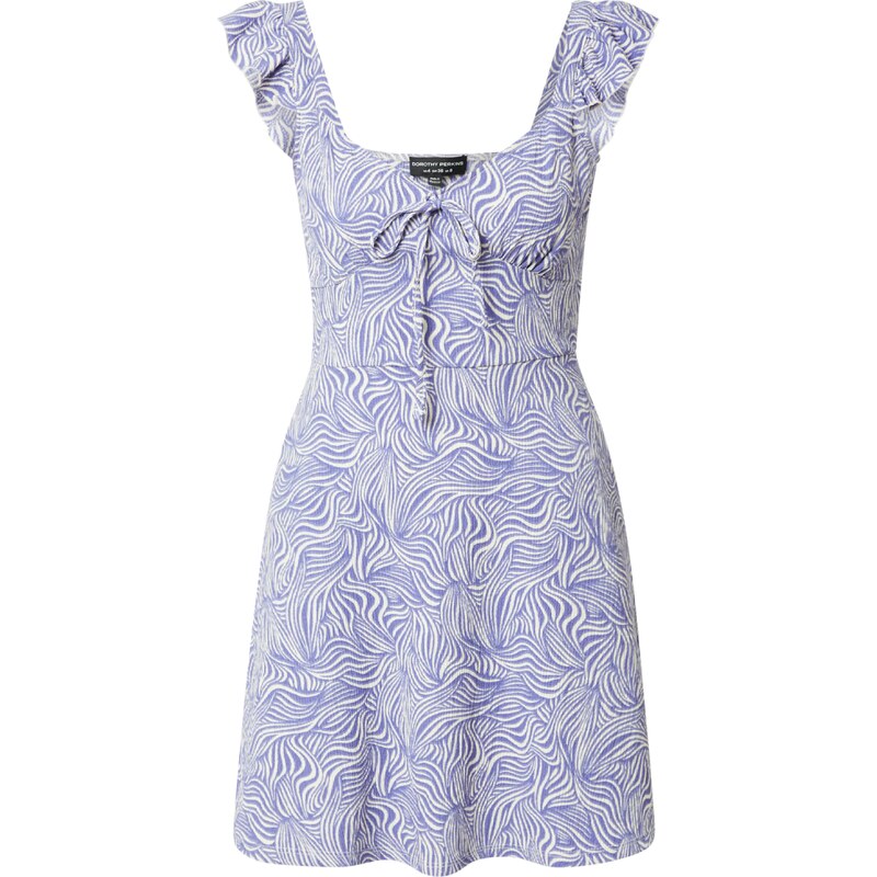 Dorothy Perkins Letní šaty světle fialová / bílá