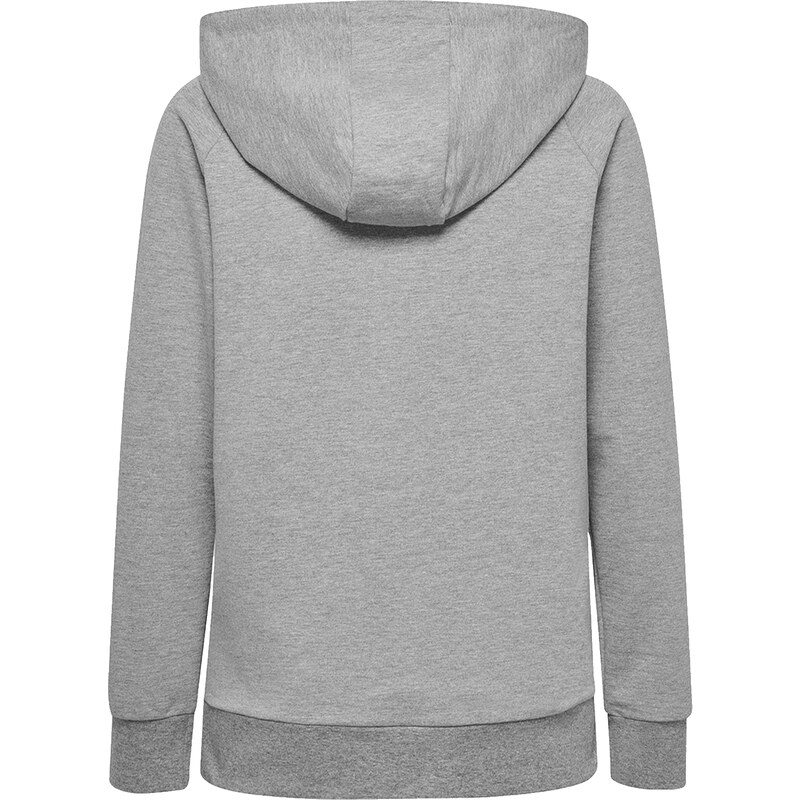 Mikina kapucí Hummel GO COTTON LOGO HOODIE WOMAN 203517-200