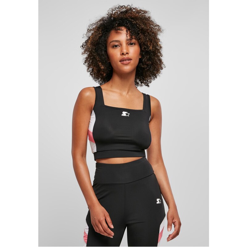 Starter Black Label Dámský startovací sportovní top černo/bílý