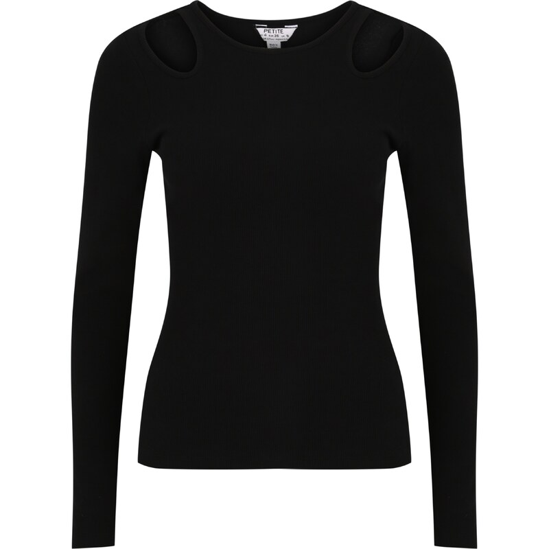 Dorothy Perkins Petite Tričko černá