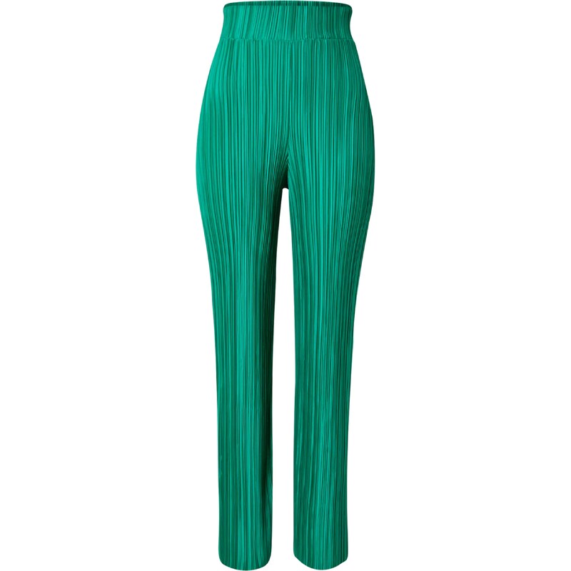 Warehouse Kalhoty Plisse Trouser trávově zelená 109510580