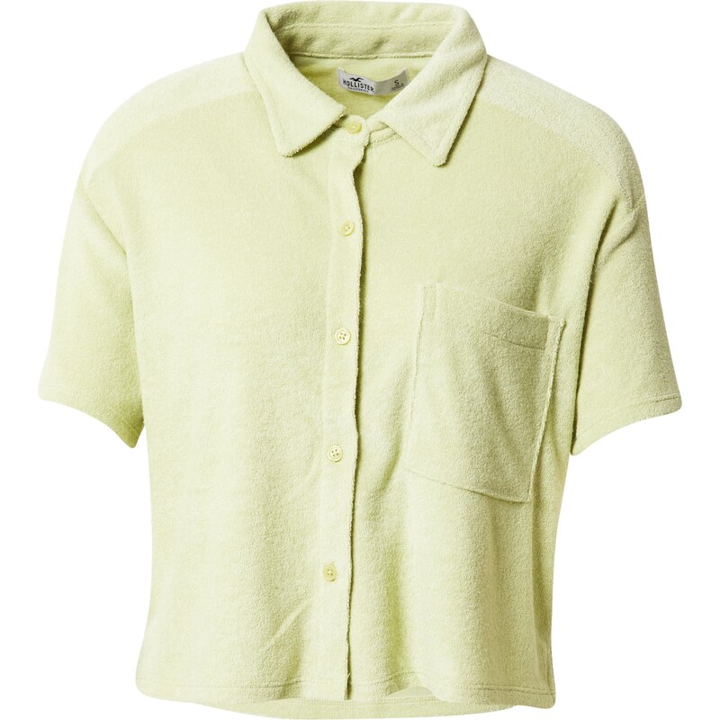 HOLLISTER Tričko světle zelená