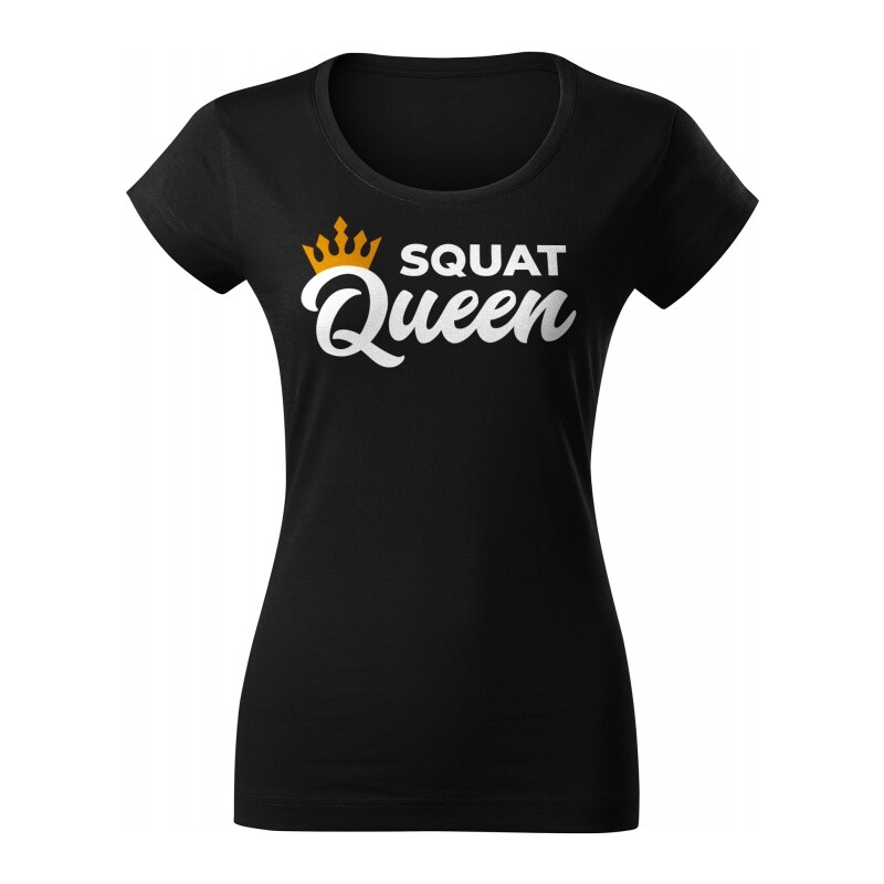 MOTIVATED - Fitness tričko dámské SQUAT QUEEN 416