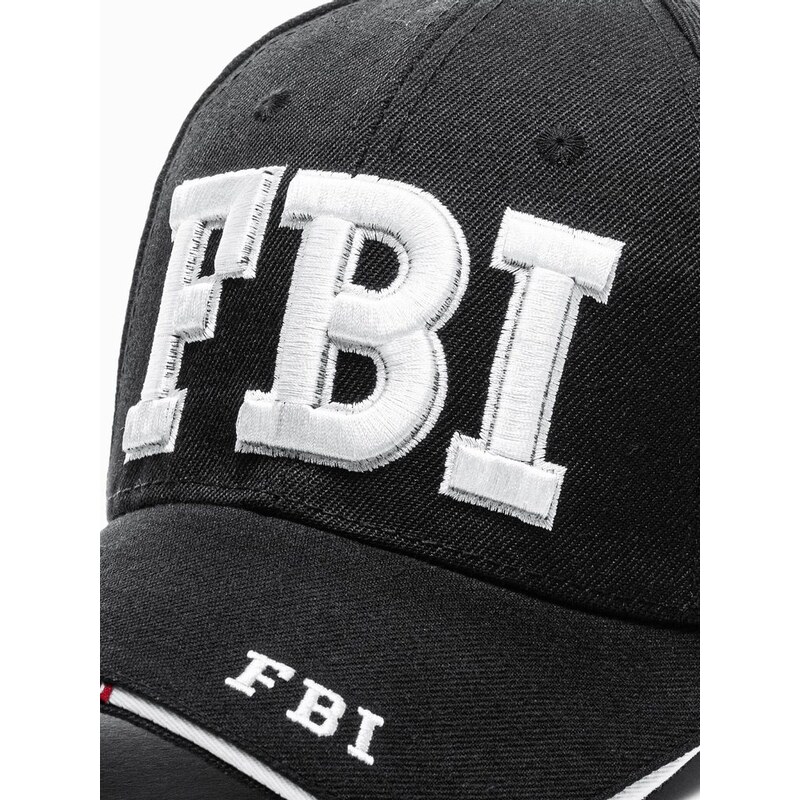 Inny Trendy černá kšiltovka FBI H115