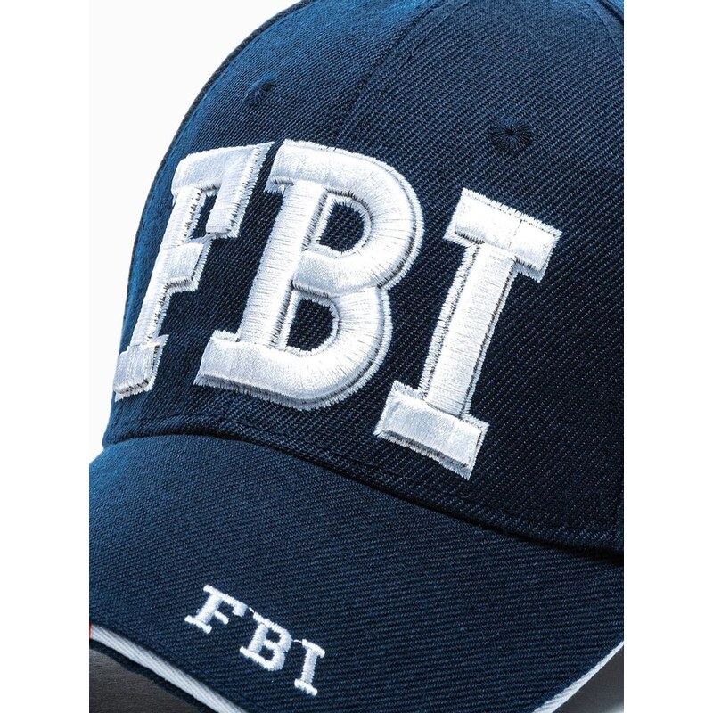 Inny Trendy granátová kšiltovka FBI H115