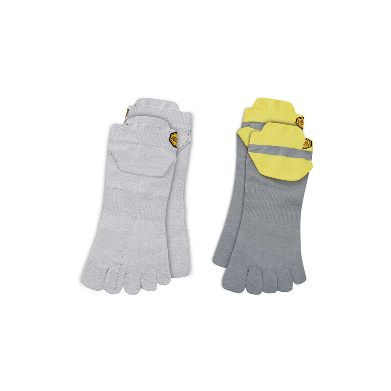 Sada 2 párů nízkých ponožek unisex Vibram Fivefingers