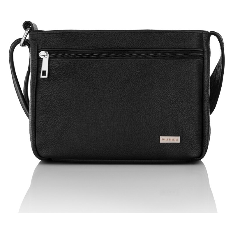 Kabelky od Hraběnky Dámská kožená crossbody přes rameno PERUZZI;