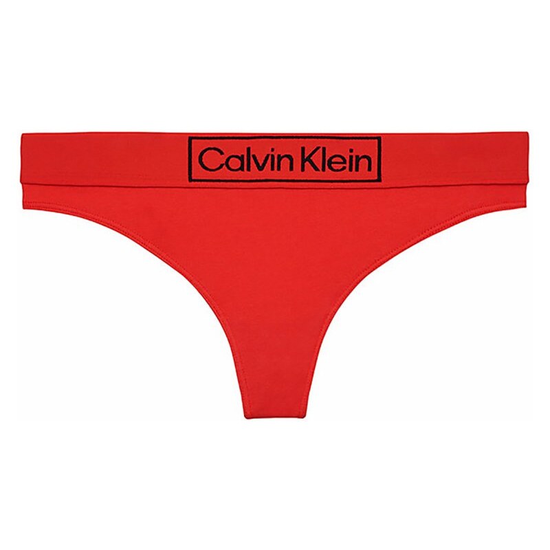 Dámská tanga Calvin Klein červená