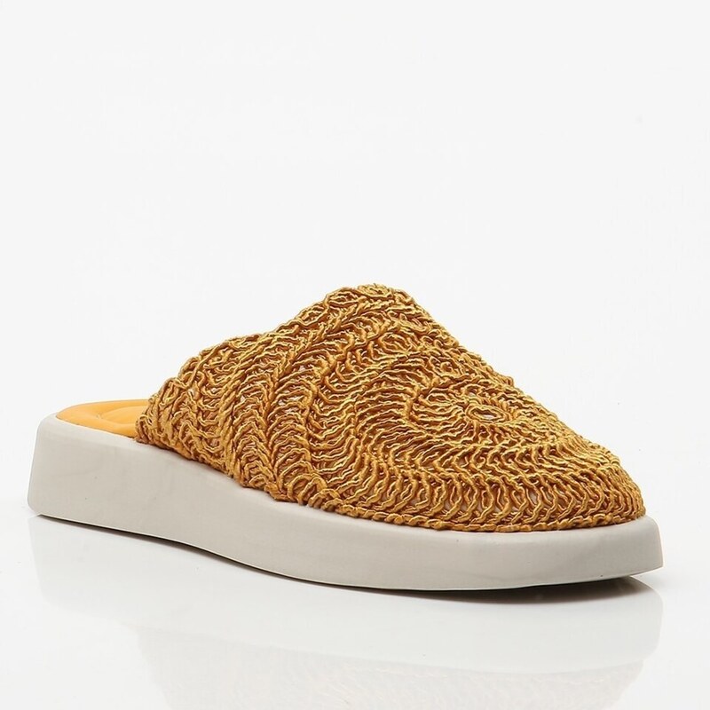 Yaya by Hotiç Mustard Women's Slippers