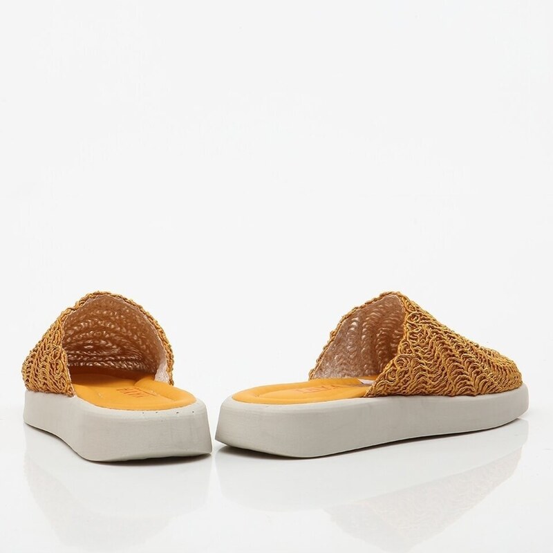 Yaya by Hotiç Mustard Women's Slippers