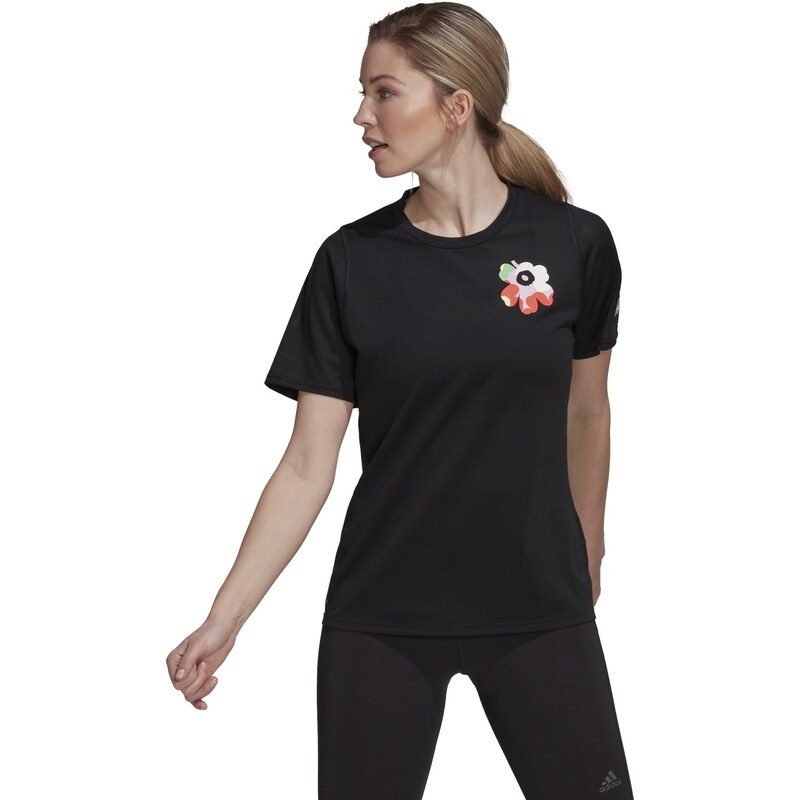adidas Performance adidas Marimekko x Running T-Shirt BLACK 94222681