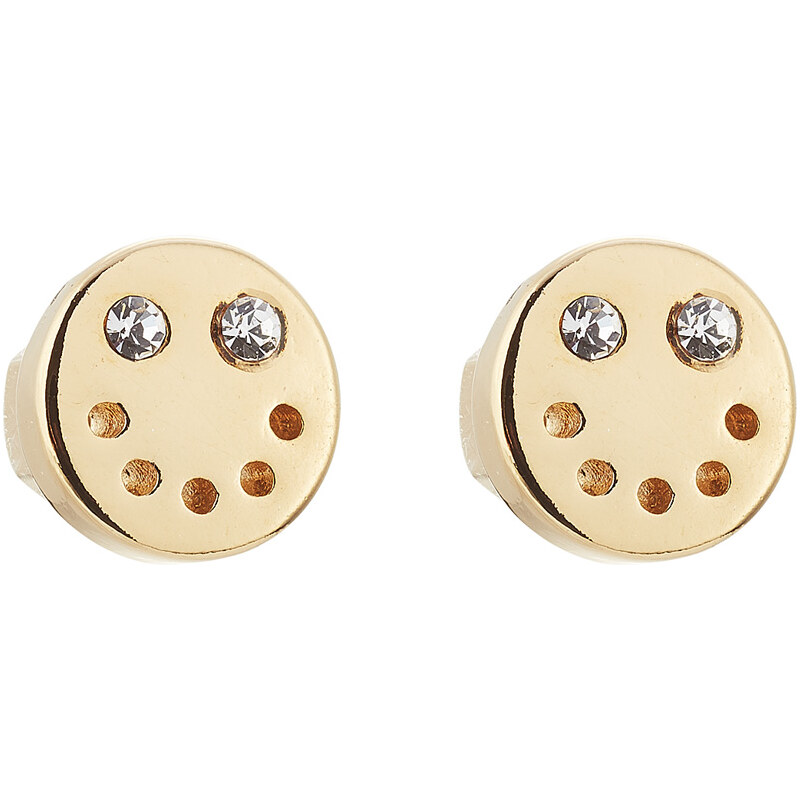 Marc by Marc Jacobs Disc-O Smiley Stud Earrings