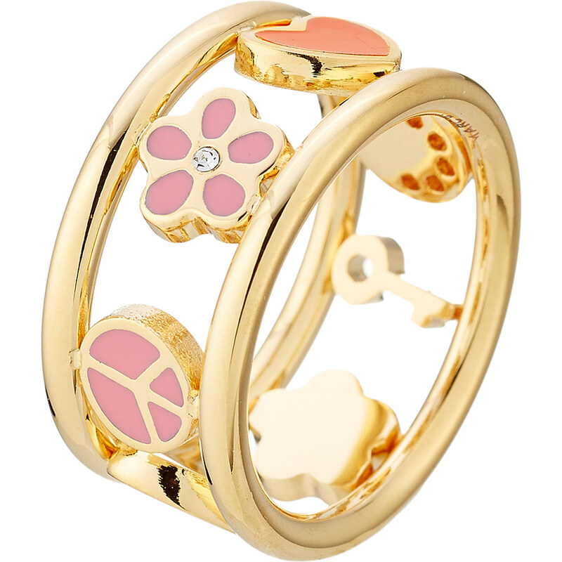 Marc by Marc Jacobs Happy House Logo Ring with Diamonds