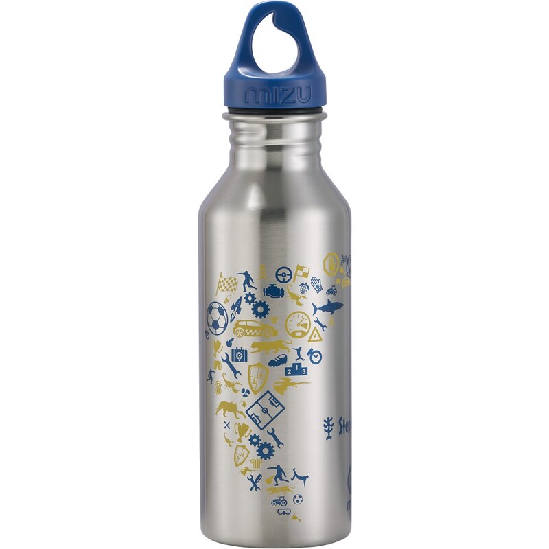 Hama Stainless Steel Bottle 0,5 l Blue/Yellow