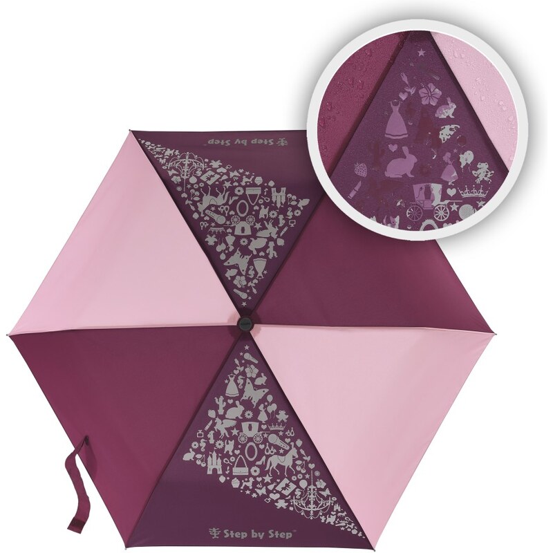 Hama Step by Step Umbrella Pink/Purple/Wine