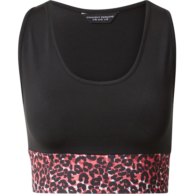 Dorothy Perkins Top červená / černá / bílá