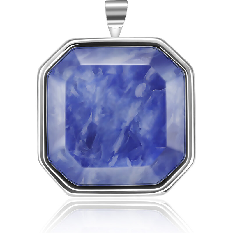 Olivie Stříbrný přívěsek BLUE SODALIT 6010
