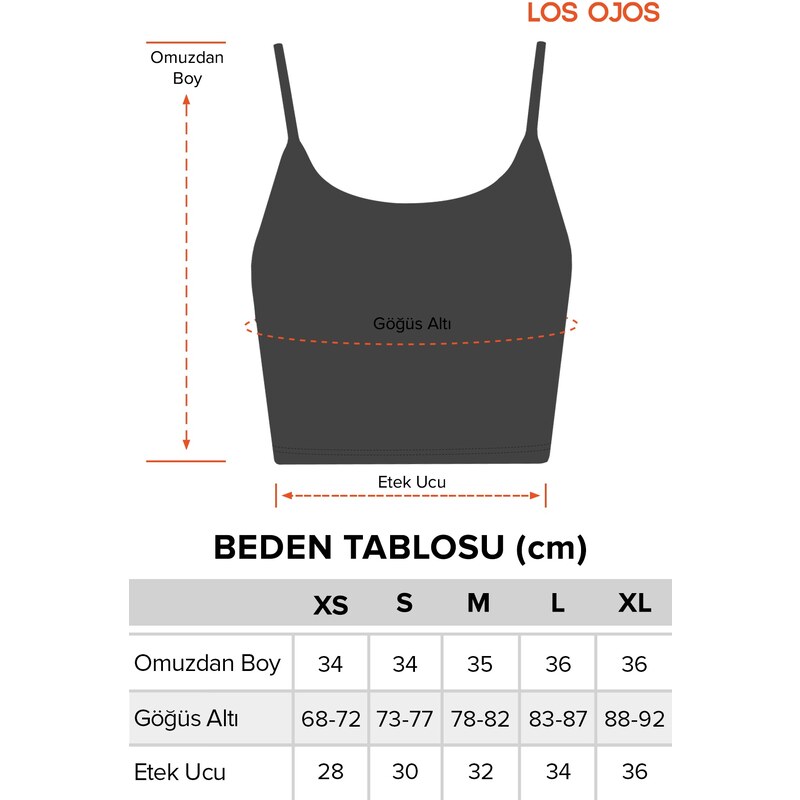 LOS OJOS Women's Black Strap Lightly Supported Covered Sports Bra