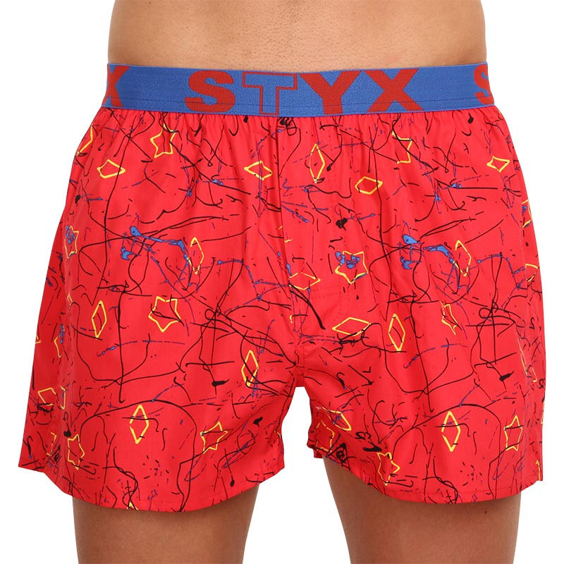 Pánské trenky Styx art sportovní guma Jáchym (B1356)