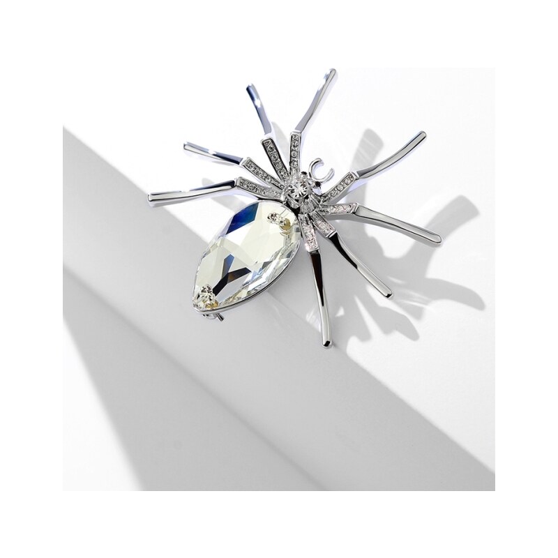 Éternelle Brož Swarovski Elements Araignée - pavouček
