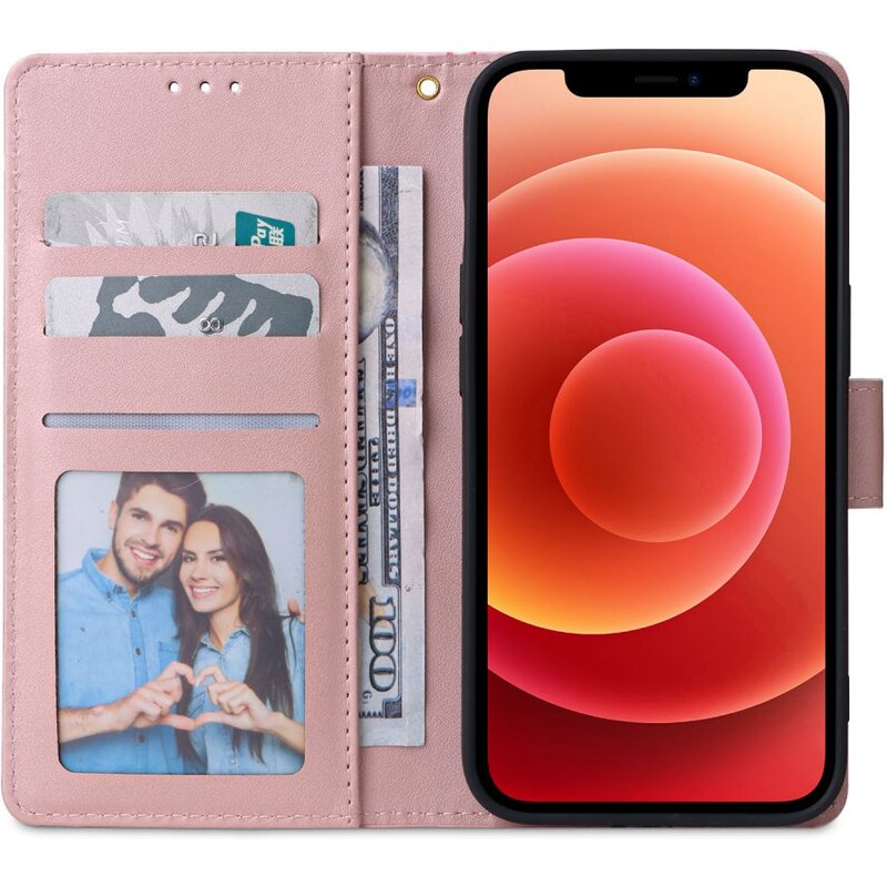 Ochranné pouzdro pro Samsung Galaxy A53 5G - Tech-Protect, Wallet Bloom Pink