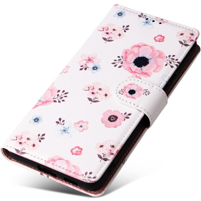 Ochranné pouzdro pro Samsung Galaxy A53 5G - Tech-Protect, Wallet Bloom White