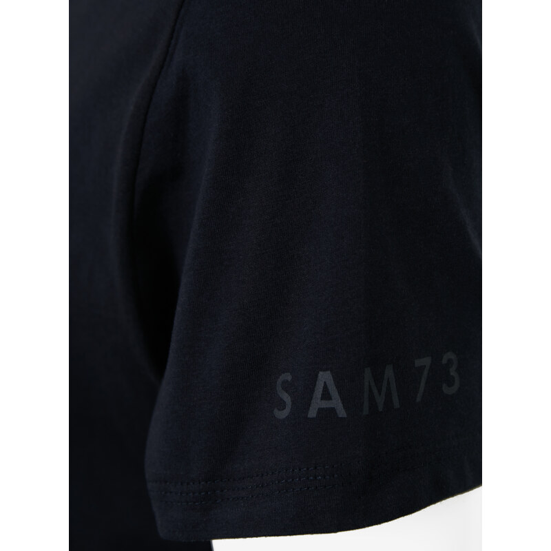 SAM 73 Pánské triko BLANE Modrá S