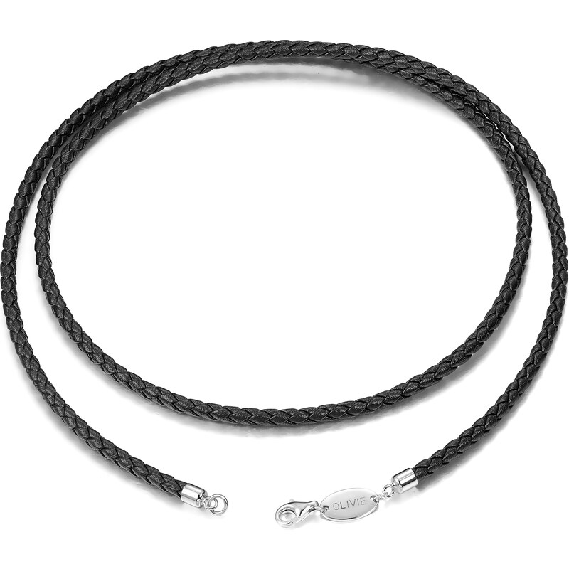 Olivie Kožená pletená šňůrka 40cm, tl.3 mm 6024 70405688