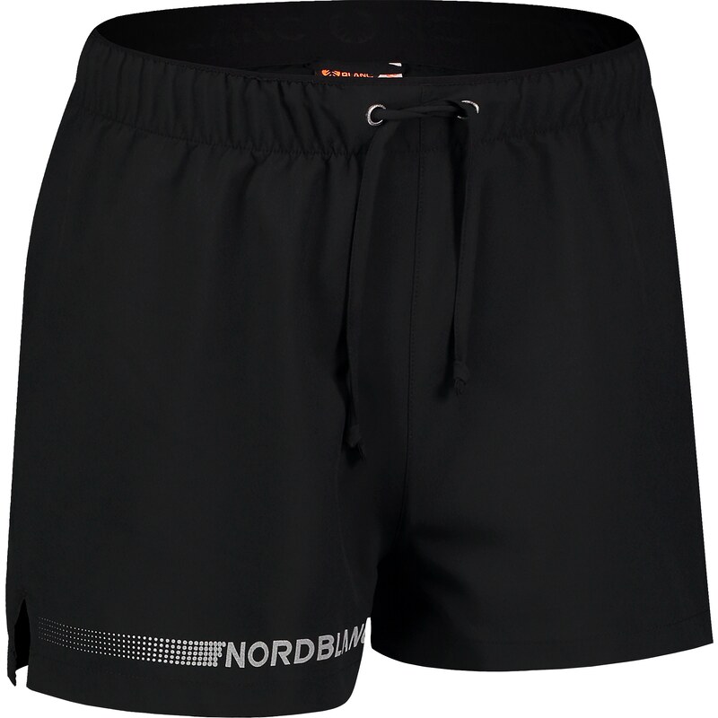 Nordblanc Černé pánské šortky na běhání FIGHTER