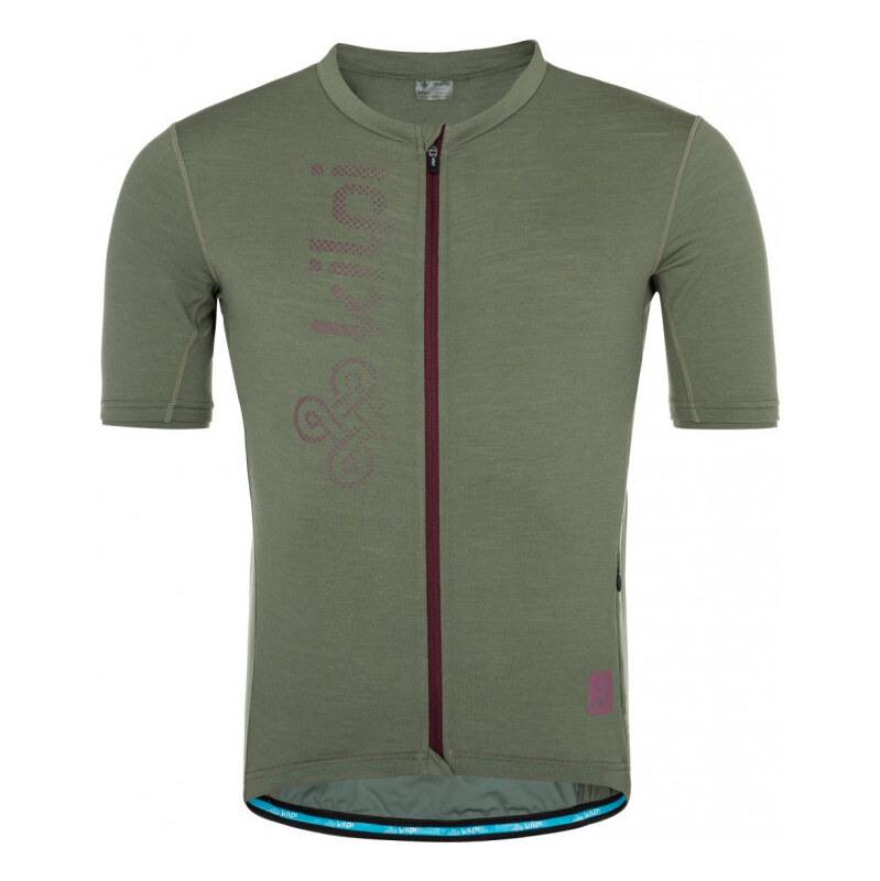 Pánský cyklistický dres KILPI Petrana-m khaki