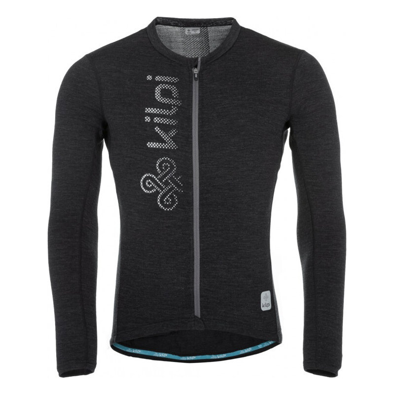 Pánský cyklistický merino dres KILPI Sonet-m tmavě šedá