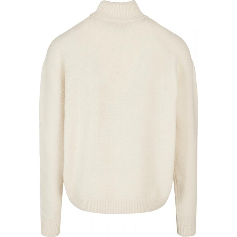 Pánský svetr Urban Classics Oversized Roll Neck Sweater - bílý