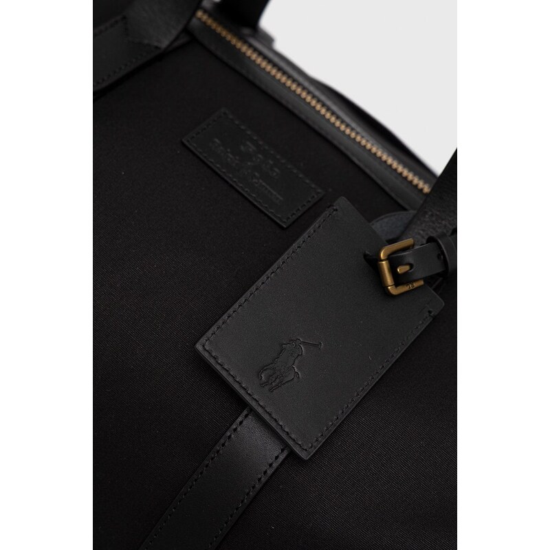Taška Polo Ralph Lauren černá barva