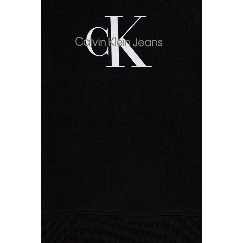 Dětská souprava Calvin Klein Jeans černá barva