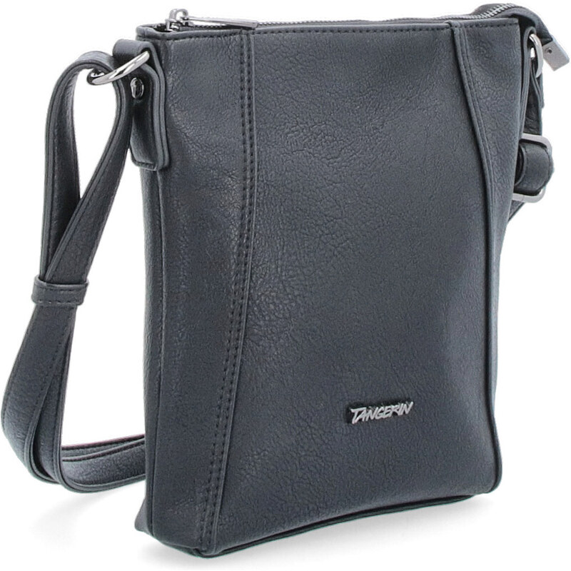 Kabelka ze syntetické kůže crossbody Tangerin černá 8014 C 106554354